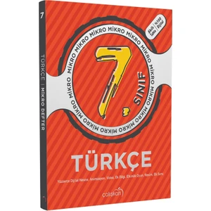 Çalışkan Yayınları 7. Sınıf Türkçe Mikro Defter