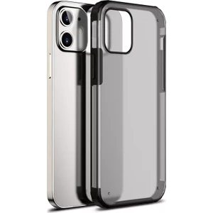 Apple iPhone 12 Mini Kılıf Frosted Frame Siyah
