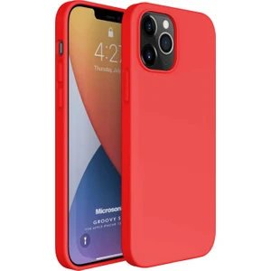 Apple iPhone 12 Pro Max Kılıf Groovy Soft Kırmızı