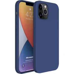 Apple iPhone 12 Pro Max Kılıf Groovy Soft Lacivert