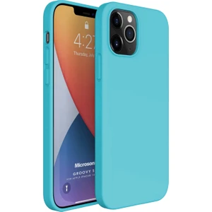 Apple iPhone 12 Pro Max Kılıf Groovy Soft Turkuaz
