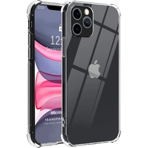 Apple iPhone 12 Pro Max Kılıf Shock Absorbing Şeffaf