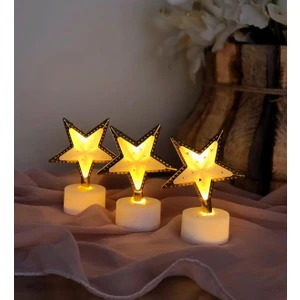 Mini Yıldız Gece Lambası 3'lü