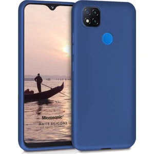 Matte Silikon Xiaomi Redmi 9c Kılıf Lacivert