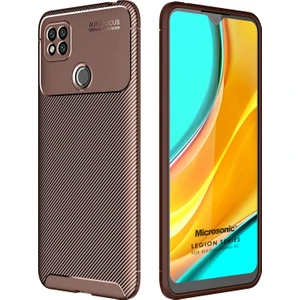 Xiaomi Redmi 9c Kılıf Legion Series Kahverengi