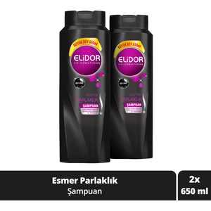 Esmer Parlaklık Saç Bakım Şampuanı 650 ml x 2 Adet