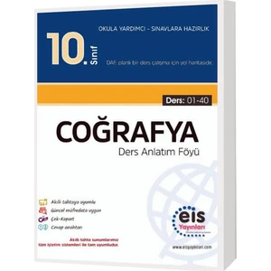 Eis Yayınları 10.Sınıf Coğrafya Ders Anlatım Föyü