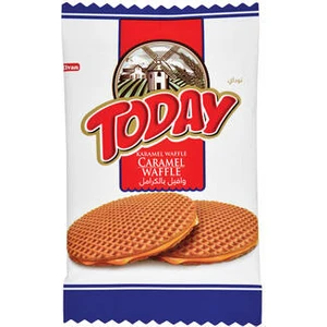 Today Caramel Waffle 22 gr  24'lü  (1 Kutu)