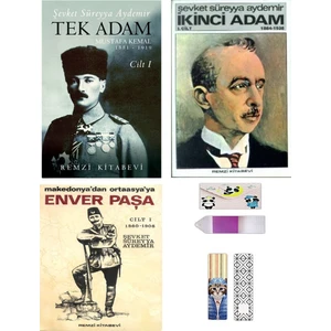 Tarihi Kişilikler Seti 1 Şevket Süreyya Aydemir + Defter ve Ayraç