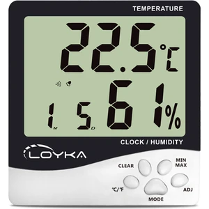 Nem ve Sıcaklık Ölçer Loyka H100+