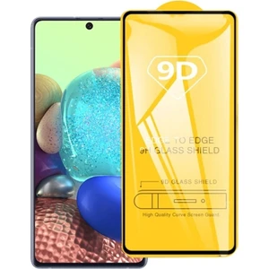 Samsung Galaxy A71 9D Full Glue Tempered Cam Ekran Koruyucu AL-32931
