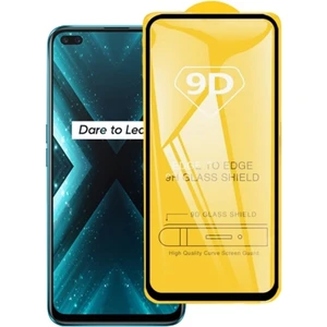 Oppo Realme 6 Pro 9D Full Glue Tempered Cam Ekran Koruyucu AL-32944