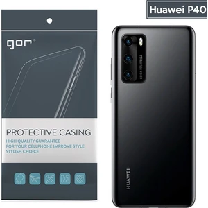 Gor Huawei P40 Kamera Korumalı Ultra Slim Silikon Kılıf AL-32536