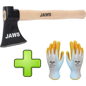 JB600 Jaws Kampçı Baltası Eldiven Hediyeli 38 cm 600 gr