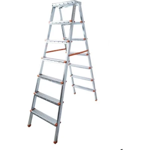 Çift Çıkışlı Profil Merdiven 7+7 Basamaklı