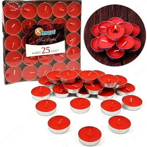 Kırmızı Mum Tealight Mum