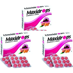 Maxidrop Ekinezya & Zencefil Boğaz Pastili - 3'lü