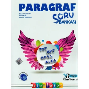 Yayın Denizi Yayınları TYT AYT KPSS ALES Paragraf Pro Soru Bankası