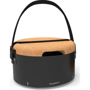 Leo Masa Üstü Mangal Siyah