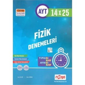 Nego Yayınları  AYT Fizik 14X25 Branş Deneme