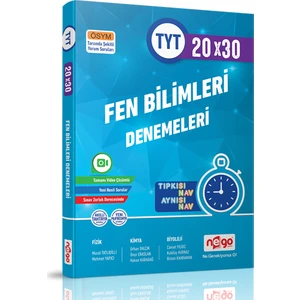 Nego Yayınları  TYT Fen Bilimleri 20X30 Branş Deneme