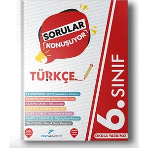 Pruva Akademi 6. Sınıf Türkçe Sorular Konuşuyor