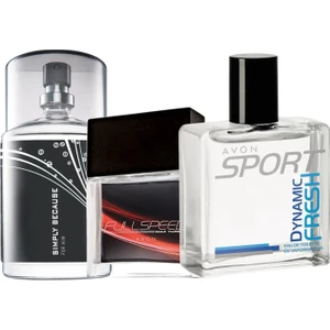 Simply Because Full Speed Max Turbo ve Sport Dynamic Fresh Erkek Parfüm Paketi