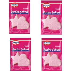 Dr. Oetker Pembe Pudra Şekeri 15 gr x 4