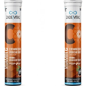 Zade Vital C Vitamini Efervesan 20 Tablet x 2