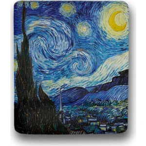 Atölye Çizgi Van Gogh Yıldızlı Gece Bilek Destekli Mouse Pad