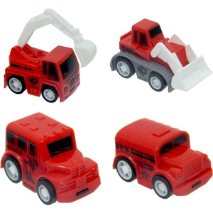 Can-Em Oyuncak Kartela Sürtmeli İtfaiye Araçları Seti