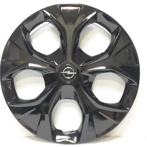 Opel 13 Inç Piano Black Jant Kapağı 4 Adet Amblem