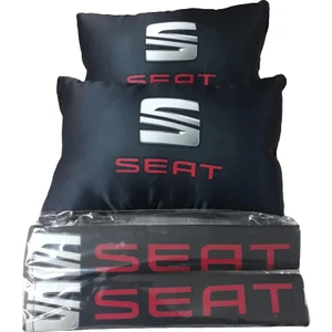 Seat Siyah Boyun Yastığı ve Kemer Konforu