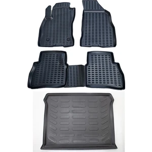 Fiat Doblo 2010-2020 Arası 3D Havuzlu Paspas Siyah