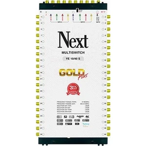 Ye-10/40 Sonlu Uydu Santral Multiswitch + Adaptör 130011