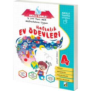 Damla Yayınevi Akıllı  Haftalık Ev Ödevleri - 4. Sınıf