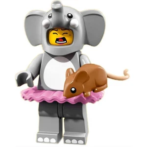 - Elephant Girl - Minifigür Series 18: Party 71021 - 1 (Kapalı Paket 1 Adet Minifigür)