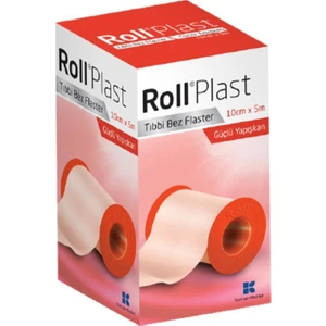 Plast 10X5 M Tıbbi Flaster Çinko Oksitli Kauçuk Yapışkanlı