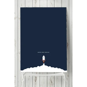 Make Big Goals - Büyük Hedefler Girişimcilik Poster  40 x 60 cm