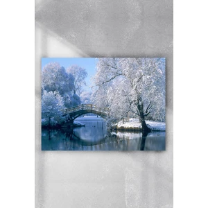 Kış Kar Manzara Poster  40 x 60 cm