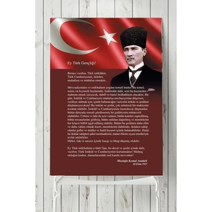 Gençliğe Hitabe Posteri  40 x 60 cm
