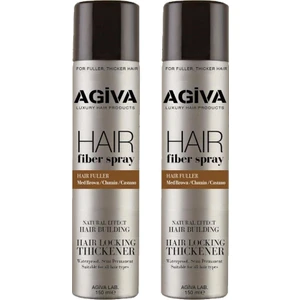 Dolgunlaştırıcı Hair Fiber Spray Kahverengi 150ML x 2