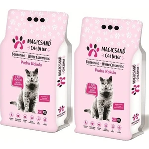Bebek Pudralı Kedi Kumu 10 lt x 2 Adet