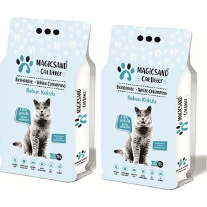 Marsilya Sabunlu Kedi Kumu 10 lt x 2 Adet