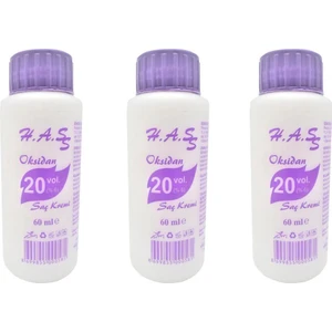 Oksidan Peroksit 20 Volüm (%6) 60 Ml. X 3