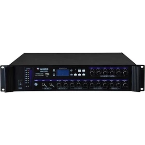 Wm-2350U Usbli ve Bluetooth 6 Bölgeli 350 Watt Amfili Mikser