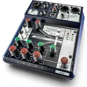 Notepad 5 Channel Desktop Mixer With Usb