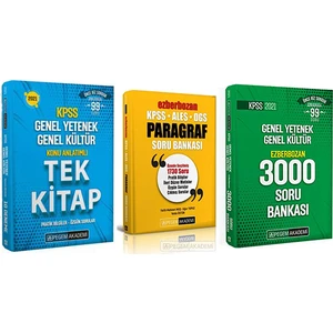 Pegem Akademi Yayıncılık KPSS Genel Yetenek Genel Kültür Konu Soru Paragraf Seti