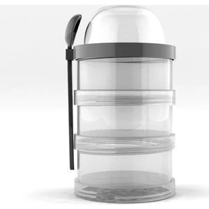 Infinity Siyah BPA İçermez 700 ml Atıştırmalık Kabı