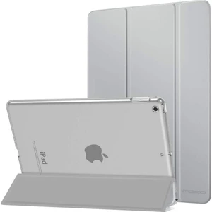 Fujimax Apple ipad 8. Nesil 10.2 inç A2428 A2429 A2430 A2270 Seri Uyku Modlu Sert P.C Yatay Standlı Smart Kılıf-Gri
